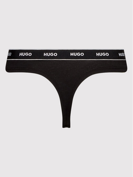 HUGO HUGO Комплект стрінгів 50469681 Чорний