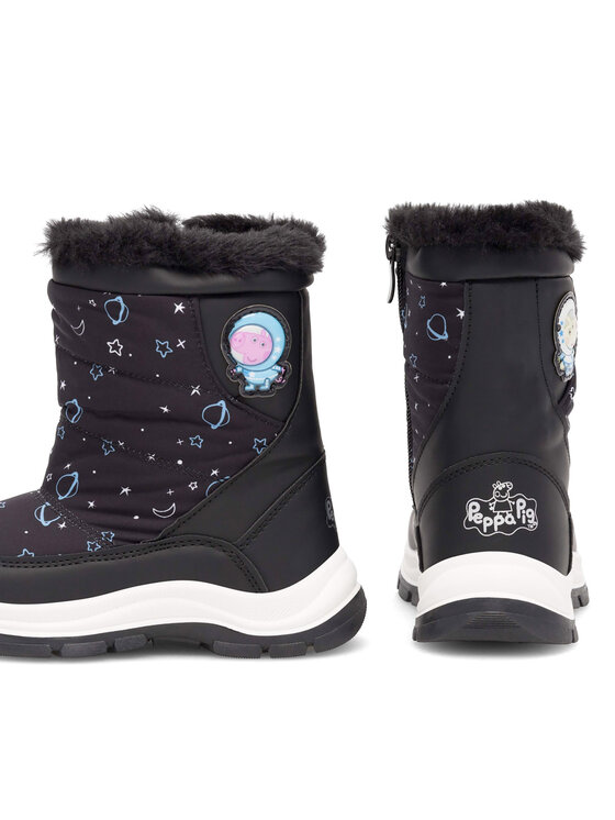 Peppa Pig Cizme de zăpadă Peppa Pig AW23-229PP Negru