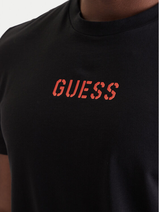 Guess Guess Camiseta U6GM01 K6YW1 Negro Regular Fit