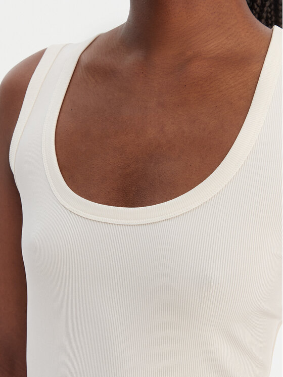 Marella Marella Top Orata 2613941015 Écru Slim Fit