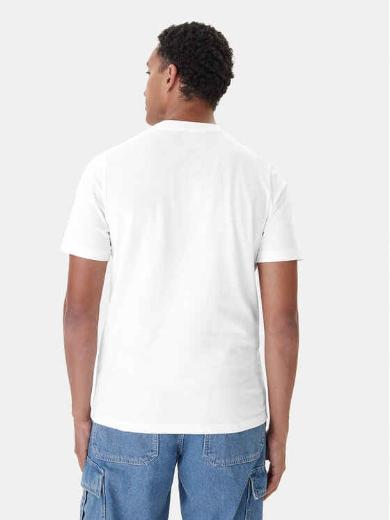 Kappa Kappa Conjunto de camisetas Logo Sylvo 322562W Blanco Regular Fit