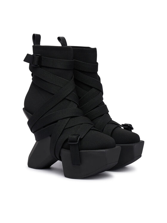 United Nude Bokacsizma United Nude Boulder Bond Boot 1102201117 Fekete