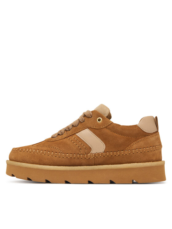 Clarks Снікерcи Clarks Meare Eve 26328098 Коричневий