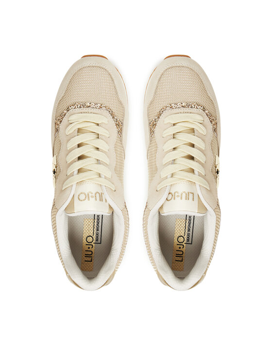 Liu Jo Снікерcи Liu Jo Maxi Wonder Low 02 BF5015 TX493 Бежевий