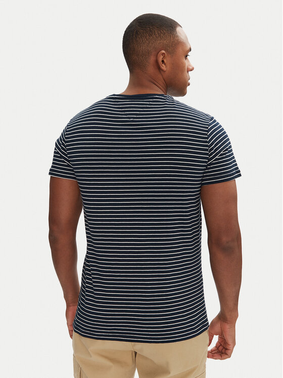 Tommy Jeans Tommy Jeans T-shirt DM0DM20377 Tamnoplava Slim Fit
