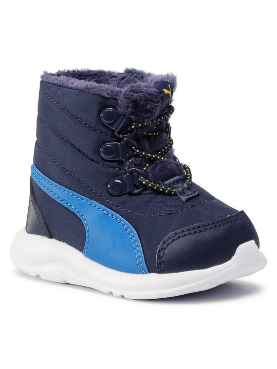 Snehule Puma Fun Racer Boot Ac Inf 194282 03 Tmavomodrá
