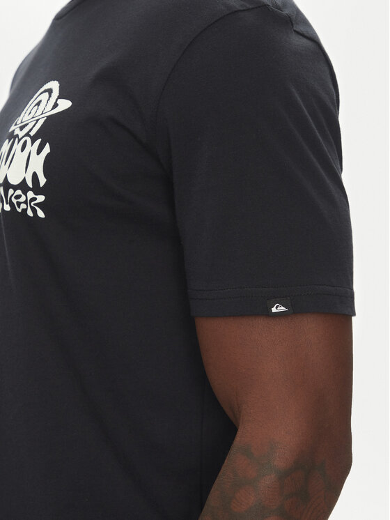 Quiksilver Quiksilver Футболка Ev Cosmic Vibrations Ss EQYZT08053 Чорний Regular Fit