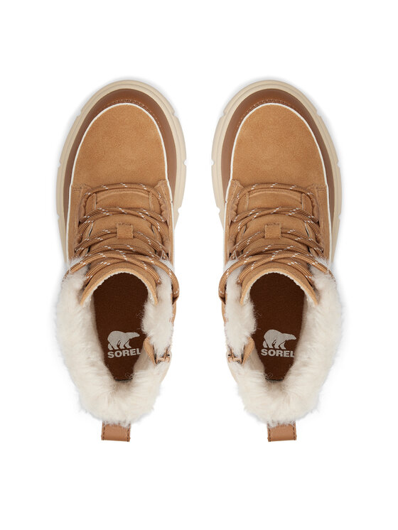 Sorel Śniegowce Sorel Youth Explorer III Lace Wp 2088511253 Brązowy