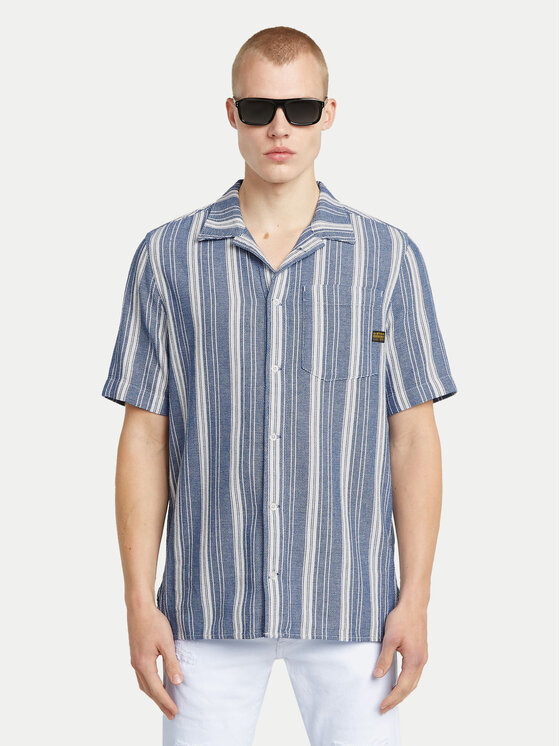 G-STAR G-Star Raw Košulja One Pocket D26183-D916 Plava Regular Fit