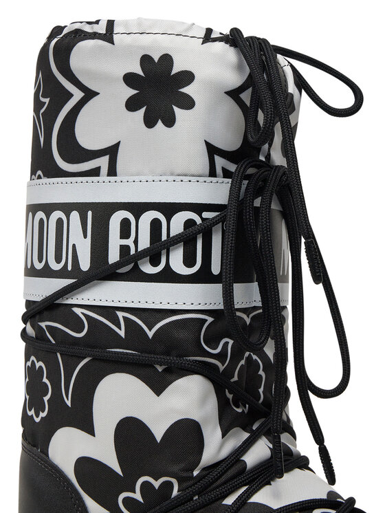 Moon Boot Μπότες Χιονιού Moon Boot Mb Icon Flower 80D1402940 Μαύρο