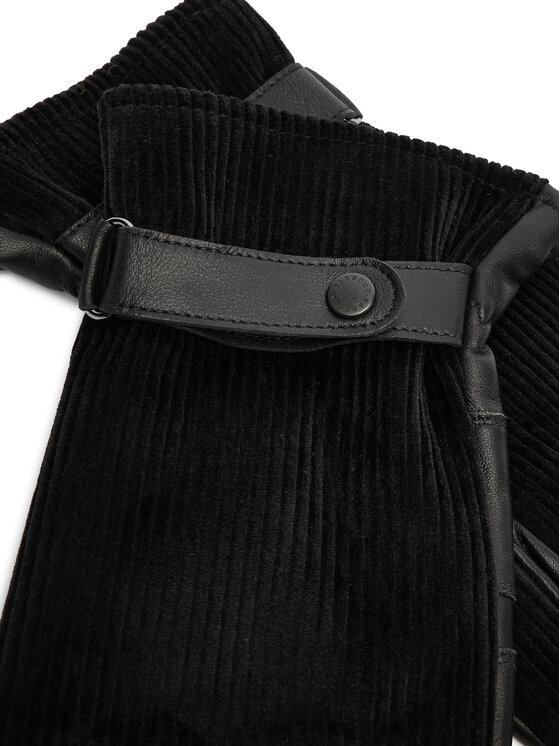 Barbour Rukavice Barbour Nelson MGL0137BK31 Černá