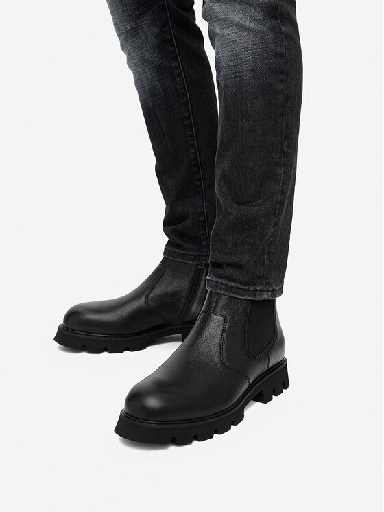 G-STAR Ботильйони G-Star Raw EO-ROWHIDE-02 MI08 Чорний