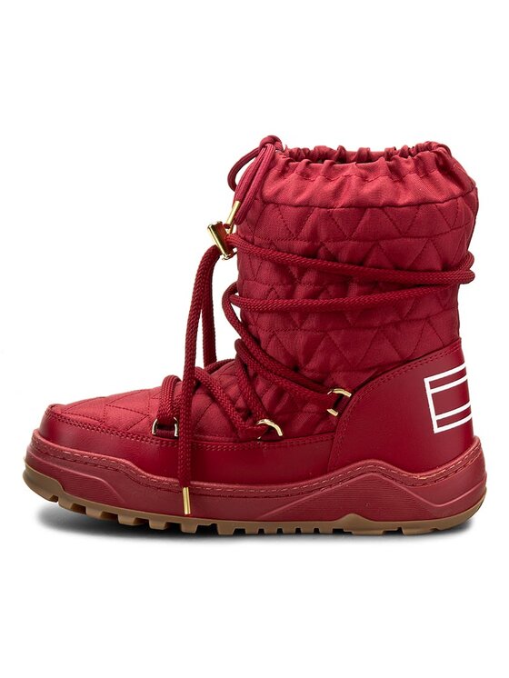 Tommy Hilfiger Sniega zābaki Tommy Hilfiger Wanda 6D FW56822020 Sarkans