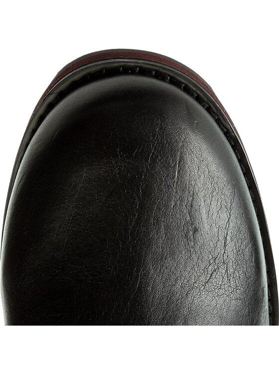 Jil Sander Navy Botas de equitación Jil Sander Navy JN29106 Negro