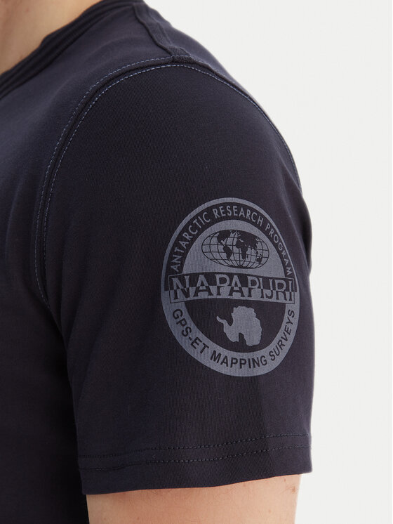 Napapijri Napapijri Camiseta S-Amundsen NP0A4IN8 Azul marino Regular Fit
