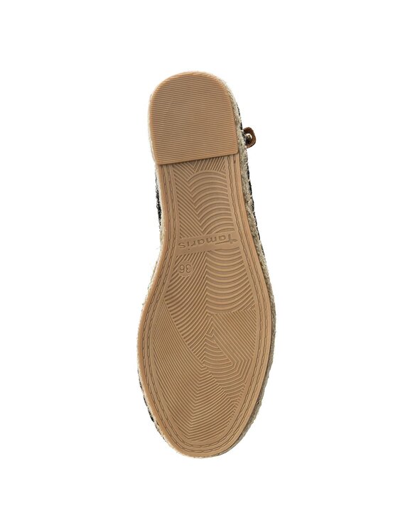 Tamaris Espadryle Tamaris 1-24650-20 Czarny