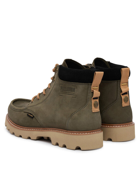 Palladium Gležnjače Palladium Trooperlite Grit Zip 04985-325-M Kaki