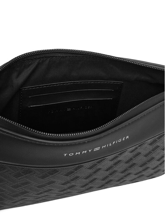 Tommy Hilfiger Saszetka Tommy Hilfiger Th Modern Monogram Pouch AM0AM14826 Czarny