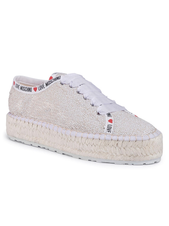 LOVE MOSCHINO Еспадрильї LOVE MOSCHINO JA10383G0AJL010A Бежевий