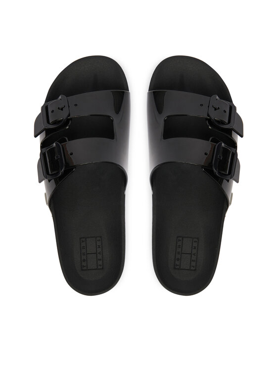 Tommy Jeans Klapki Tommy Jeans Tjw Comfort Jelly Slides EN0EN02974 Czarny