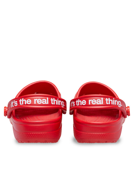 Crocs Шльопанці Crocs Classic Clog Coca-Cola 212129 Червоний