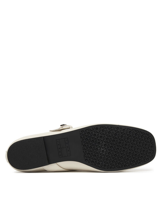 Tommy Jeans Балеринки Tommy Jeans Tjw Ballerina Buckle EN0EN03019 Бял