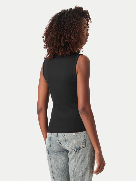 Guess Guess Top W6YP30 K4380 Negro Slim Fit