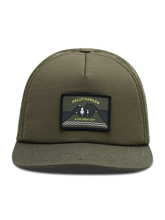 Helly Hansen Șapcă Helly Hansen Flatbrim Trucker 67155 Verde