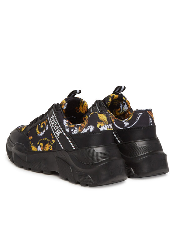 Versace Jeans Couture Снікерcи Versace Jeans Couture 78YA3SC2 Чорний