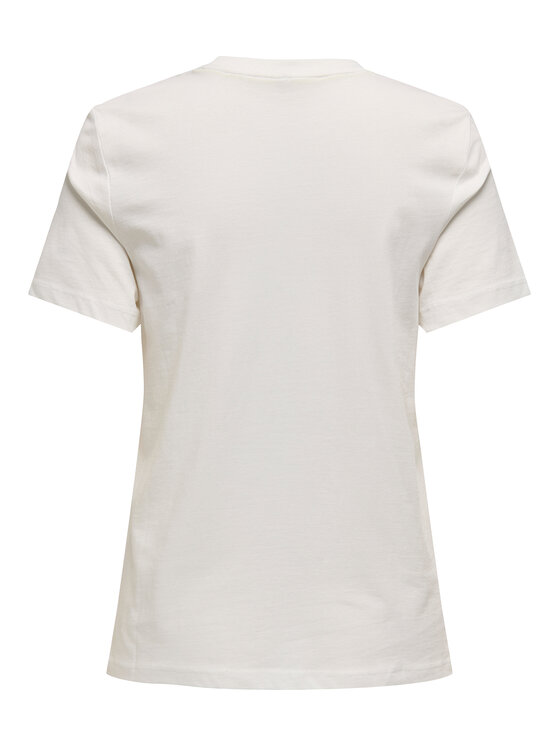 ONLY ONLY Футболка Kita 15349150 Білий Regular Fit