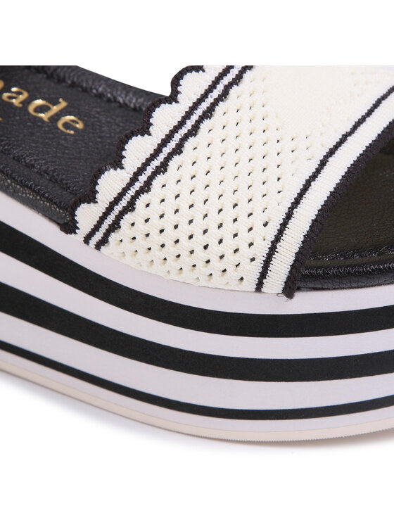 Kate Spade Босоніжки Kate Spade Highrise Spade K0090 Чорний