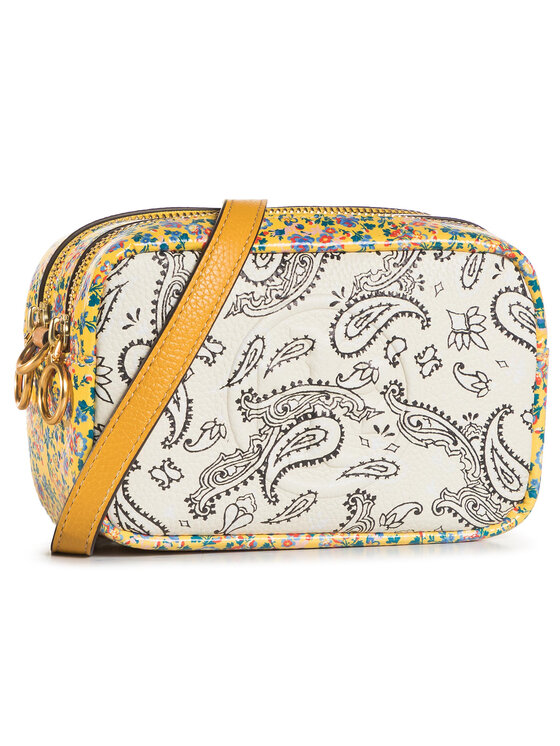 Tory Burch Сумка Tory Burch Perry Mixed-Print Mini Bag 65171 Кольоровий