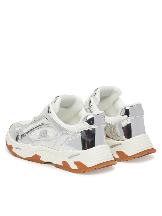 Steve Madden Sneakersy Steve Madden Sneak Peak-E SM19000129 Stříbrná