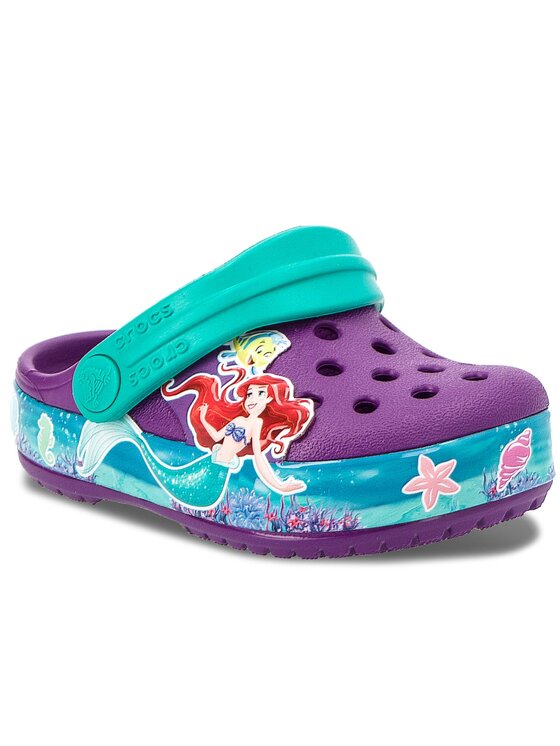 Crocs Шльопанці Crocs Cb Princess Ariel Clog K 205213 Фіолетовий
