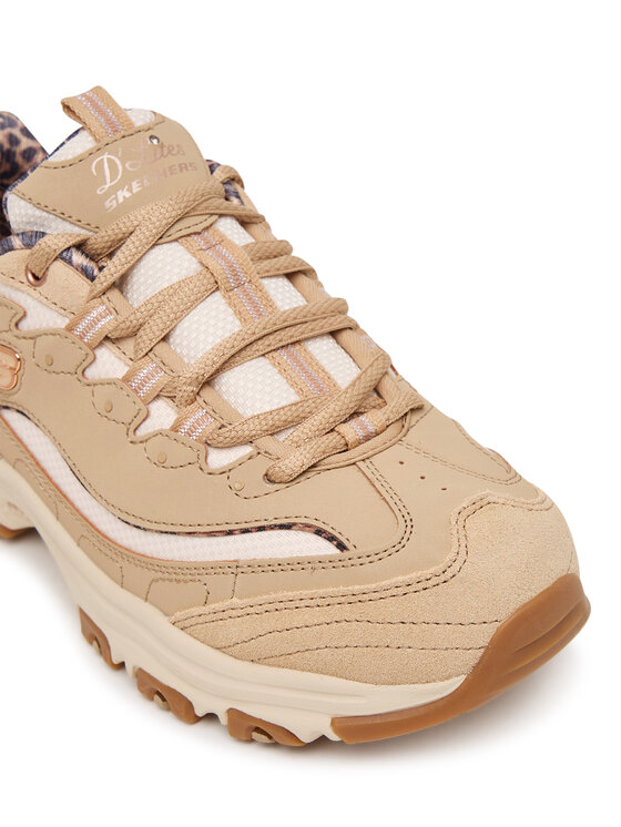 Skechers Sneakersy Skechers D'Lites - Wild Charm 150877/TPE Světle hnědá
