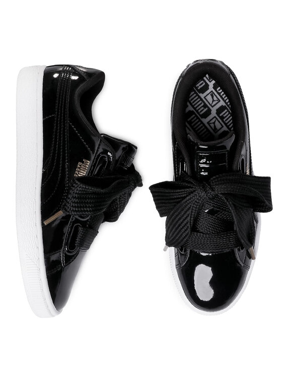 Puma Αθλητικά Puma Basket Heart Patent WN 36307301 Μαύρο