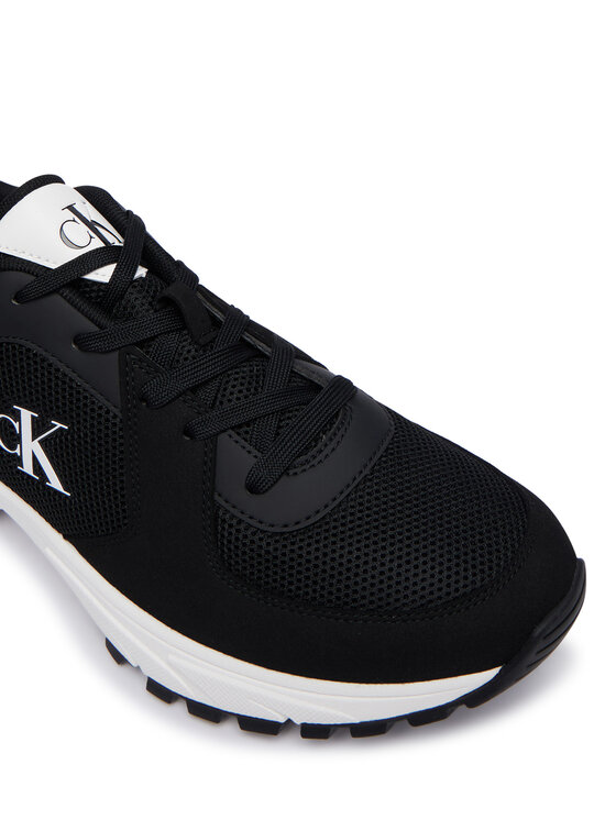 Calvin Klein Sneakers Calvin Klein Hike Runner Lace Up Su Mesh HM0HM02448 Nero