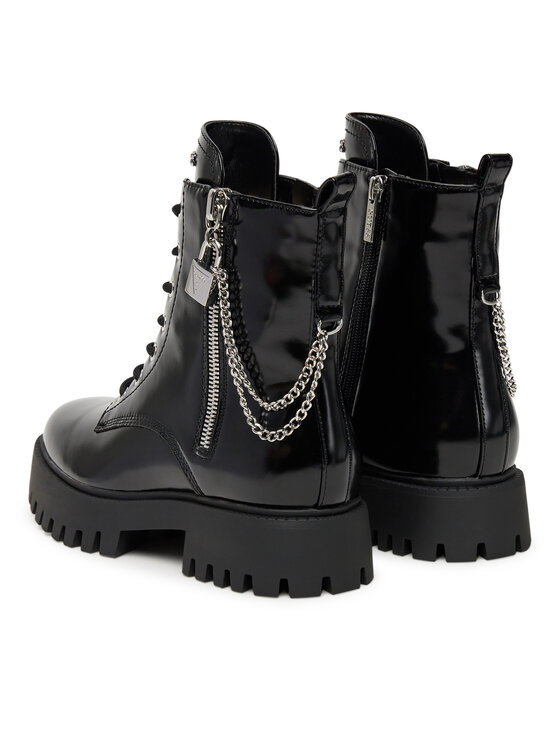 Guess Gležnjače Guess FLTFRO ELE10 Crna
