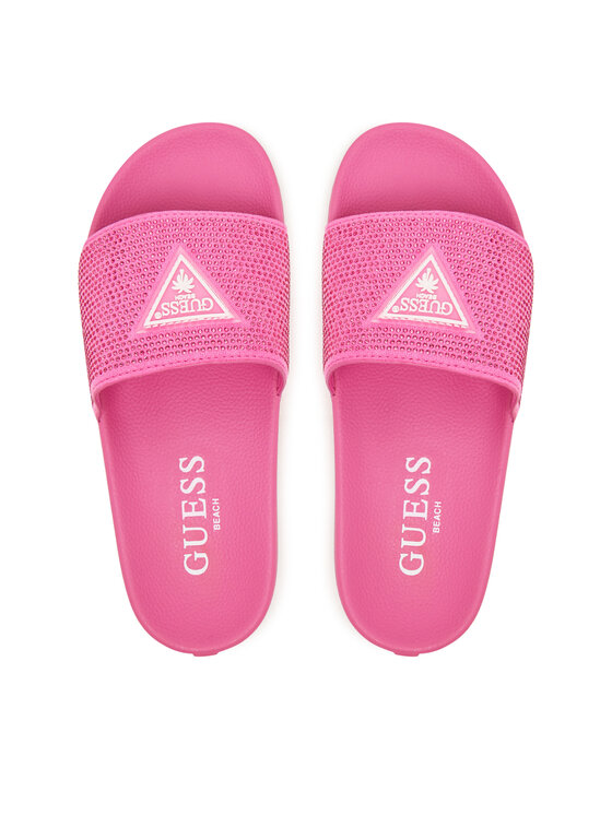 Guess Шльопанці Guess E6GZ16 BB00F Рожевий