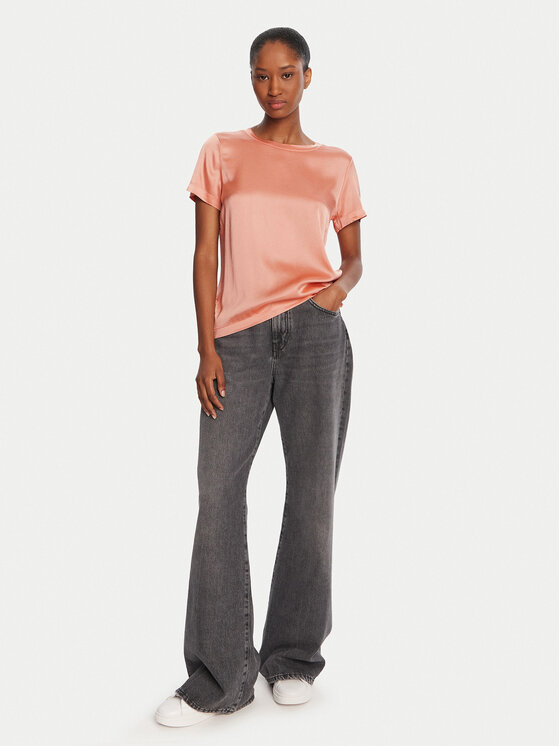 ViCOLO ViCOLO T-shirt TB0040 Arancione Regular Fit