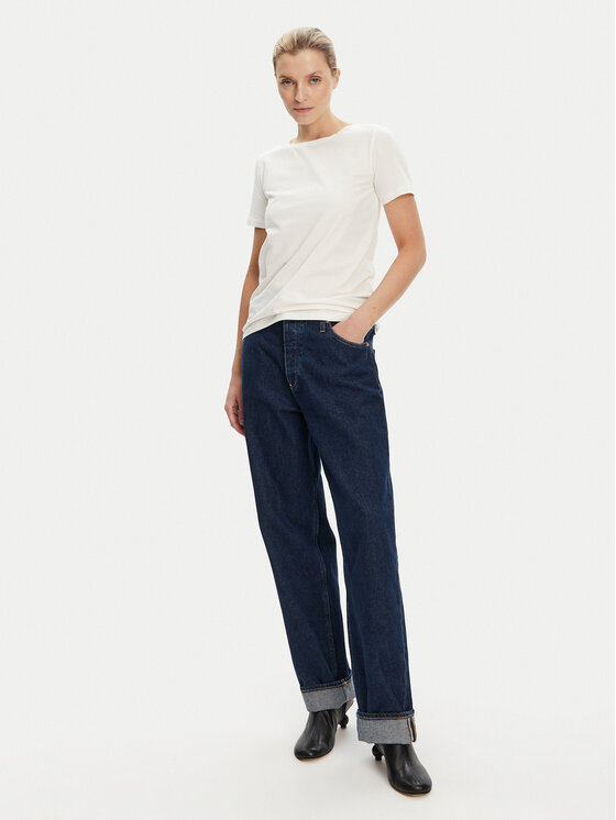 Weekend Max Mara Weekend Max Mara Футболка Multib 2525976011 Білий Regular Fit