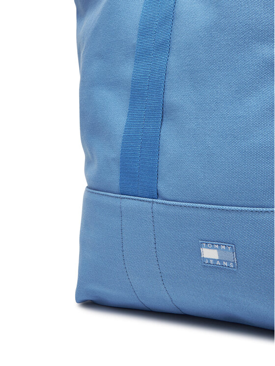 Tommy Jeans Torebka Tommy Jeans Tjw Tote Edition Canvas AW0AW17542 Niebieski