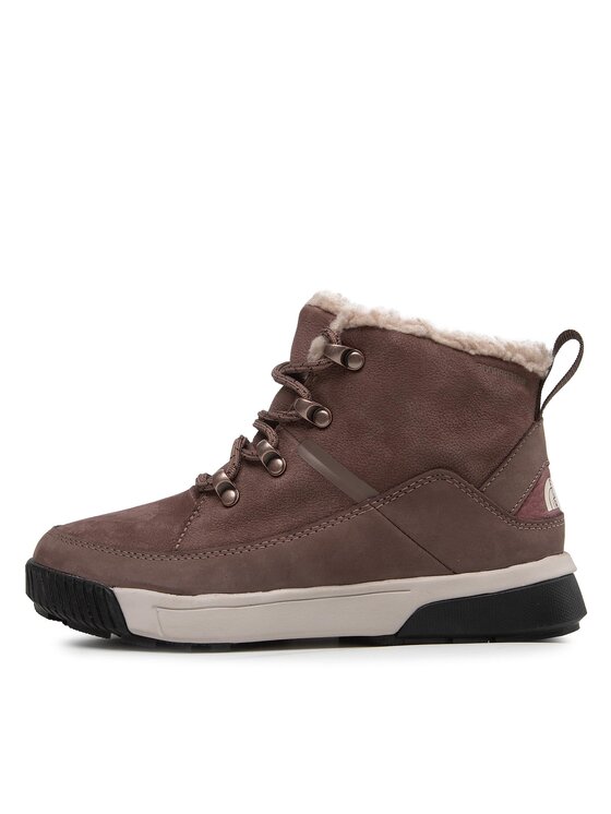 The North Face Μπότες Χιονιού The North Face Sierra Mid Lace Wp NF0A4T3X7T71 Καφέ