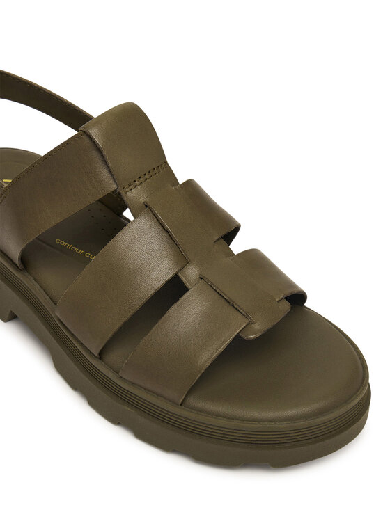 Clarks Босоніжки Clarks Orinoco3 Strap 26186489 Зелений