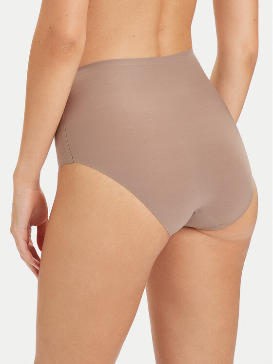 Chantelle Chantelle Klasične spodnje hlačke z visokim pasom Soft Stretch C26470 Rjava