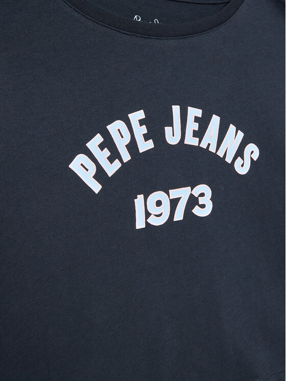 Pepe Jeans Pepe Jeans T-shirt Paullete PG502955 Blu scuro Regular Fit