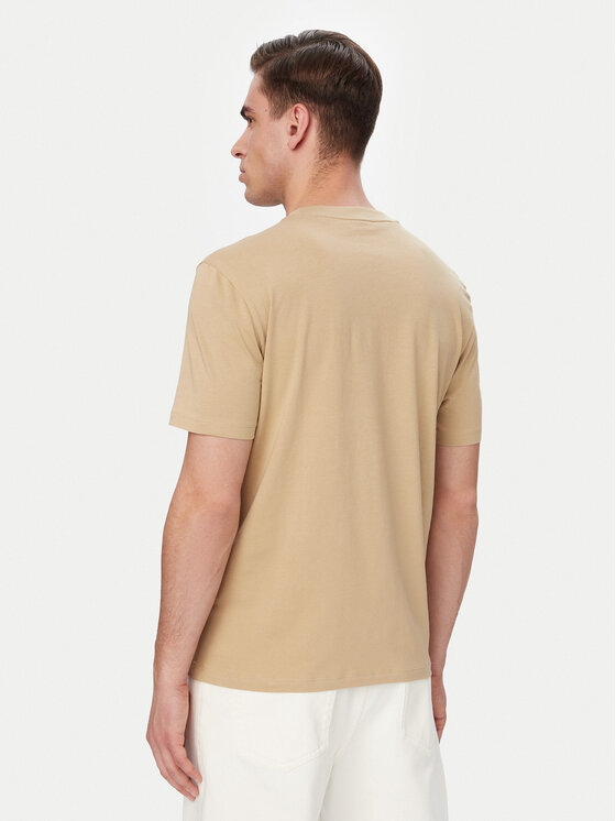 HUGO HUGO Camiseta Dero222 50466158 Beis Regular Fit