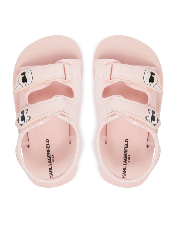 KARL LAGERFELD Σανδάλια KARL LAGERFELD Z31183 M Ροζ