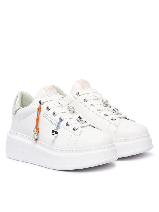 KARL LAGERFELD Снікерcи KARL LAGERFELD Anakapri KL63516T Білий