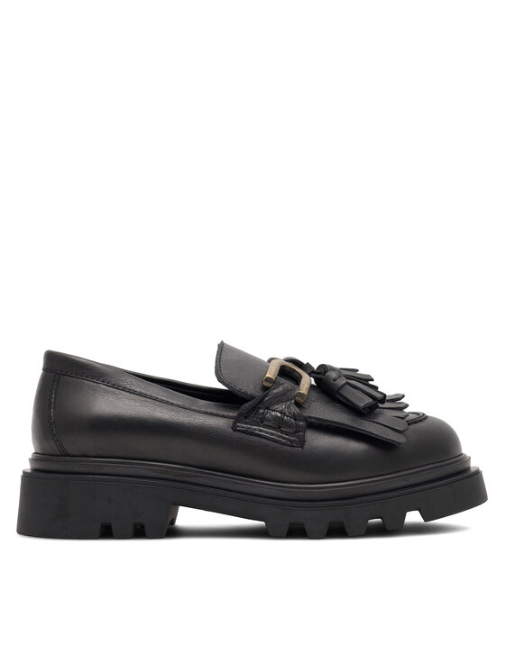 Badura Loafersy Badura 22SS24 Czarny